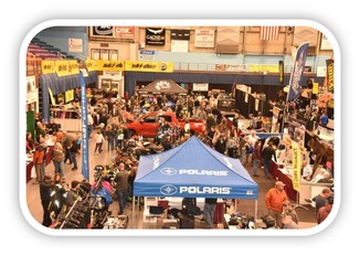 Maine Snowmobile Show; displays at the Augusta Civic Center.