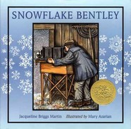 Book cover of Snowflake Bentley by Jacqueline Briggs Martin