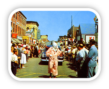 Parade photo, Maine circa 1950s.