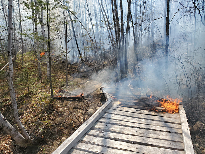 Baxter State Park Fire 2020