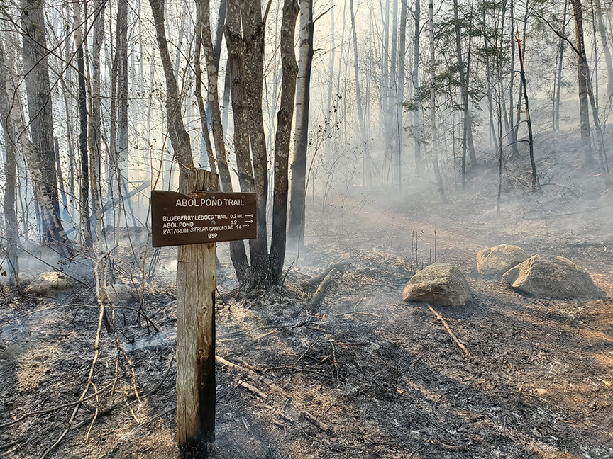 Baxter State Park Fire 2 2020
