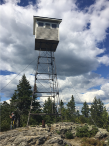 Allagash Mt. tower with new cab.