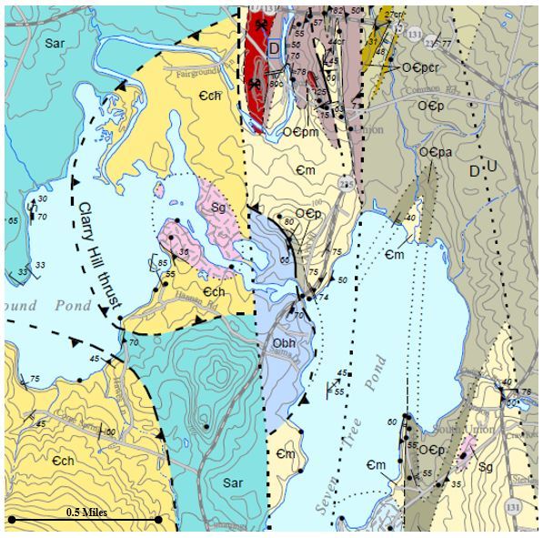 New Bedrock Geologic Map Released