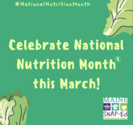 National Nutrition Month