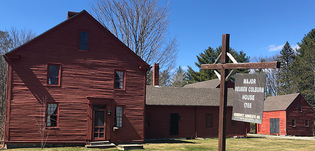 Colburn House State Historic Site, Maine. Photo by Jocelyn Hubbell.