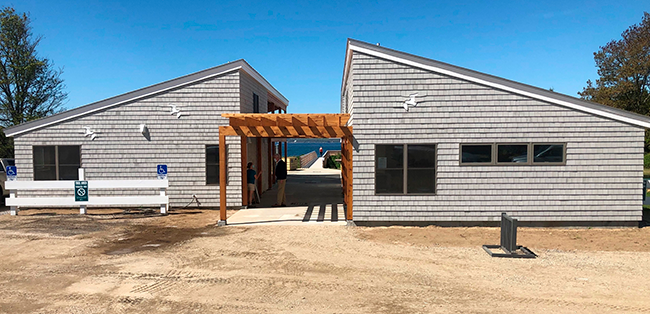 Pemaquid Beach Park Facility funded by an LWCF grant.