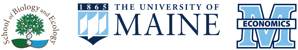 University of Maine logos for the browntail moth survey.
