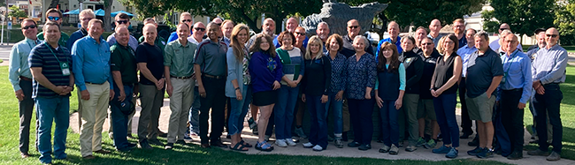 Andy Cutko joined others in Nevada this September for the annual National Association of State Park Directors Conference. 