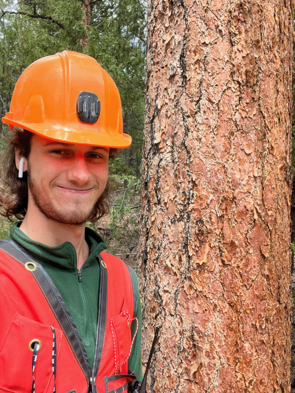 Jason Alexander, new Forestry Technician with Eastern Region Public Lands, BPL.