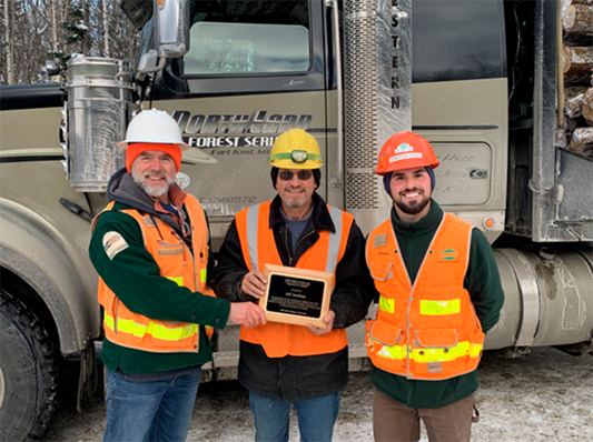 2023 Safe Trucker of the Year Award presented to Jeff Jandreau