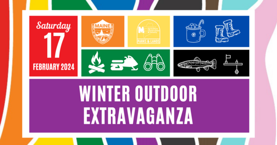 Outdoor Winter Extravaganza event poster.