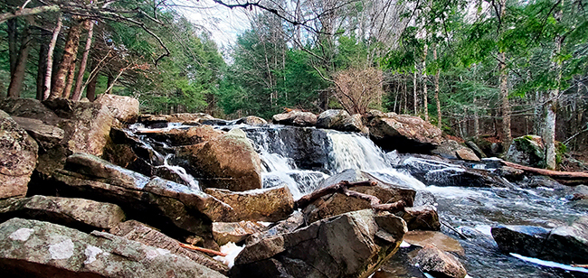 Big Falls. Part of the new Talking Brook Public Land. Photo courtesy of Trust for Public Land.