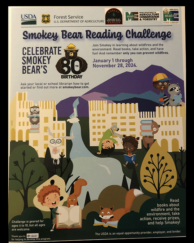 Smokey Bear Reading Challenge