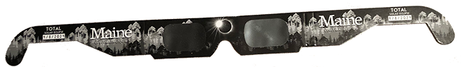 Maine solar eclipse glasses 4-08-2024