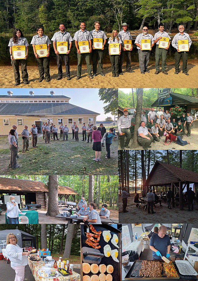 Photo montage of Ranger Academy: Interpretation, 2024.