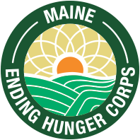 Maine Ending Hunger Corps logo.