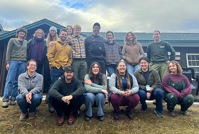 Mainee Conservation Corps recognition group 2025.