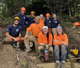 Maine Conservation Corps Crew Photo