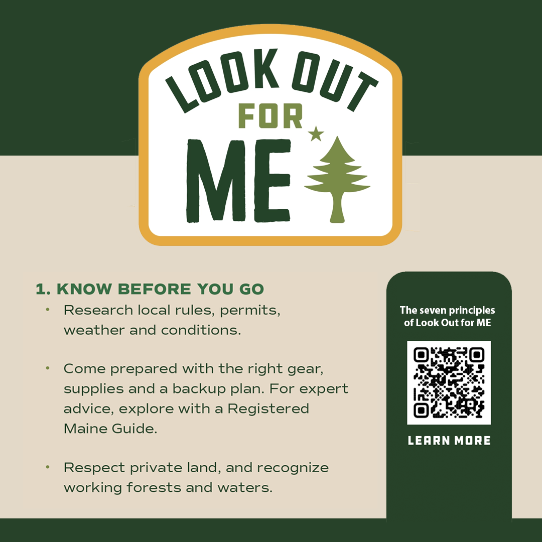 Look Out for ME Principle 1: Know Before You Go
