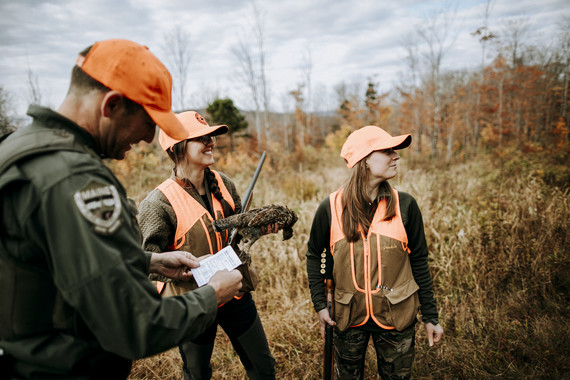 game warden checking licenses