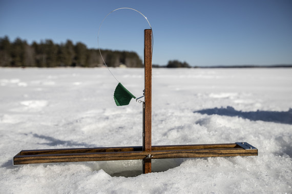 ice fishing trap