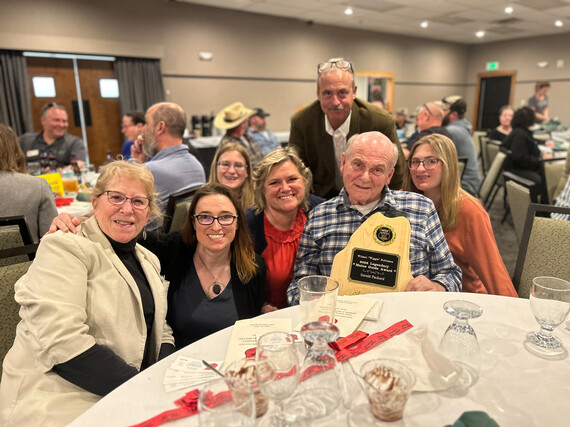 Jerry Packard with family