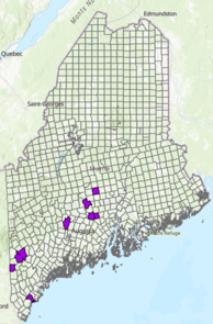 Purple Martin Breeding Map