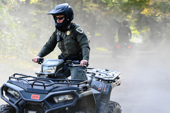 Game Warden on ATV