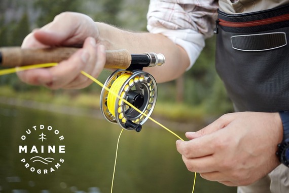 Fly Casting with Maine Outdoor Programs