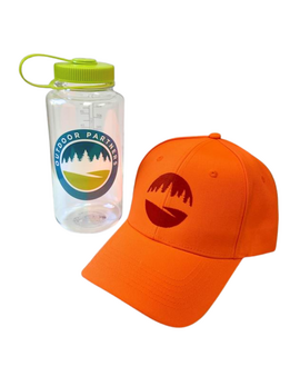 Outdoor Partners Hat and Nalgene Water Bottle