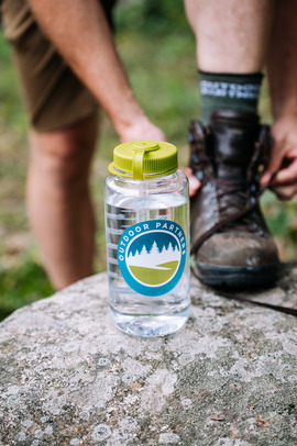 Outdoor Partners Waterbottle and Minus33 Merino Wool Socks