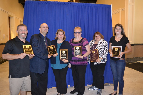 Pictured: Chris Walsh, Duane Dufour, Darleen Hutchins, Larissa Pelletier, Romy Spitz and Brittany Foley