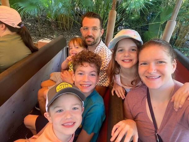 This is a picture of a family