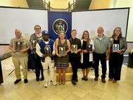 This is a picture of the Annual Tea Award Recipients