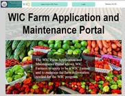 WIC Farmer Portal
