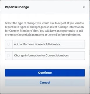 Report a change