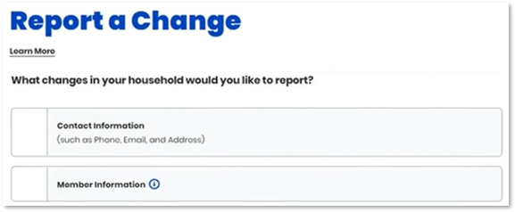 What change are you reporting?