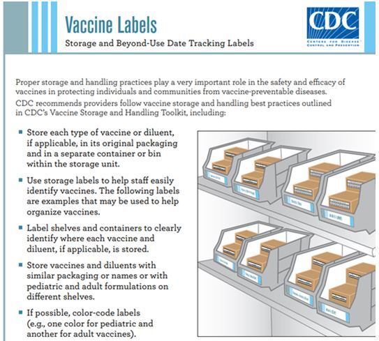 vaccine labels 