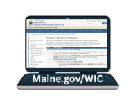 WIC Website on Computer 