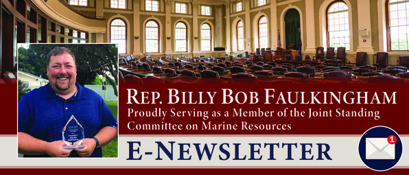 Weekly ENews From Rep. Billy Bob Faulkingham