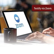 Testify via zoom