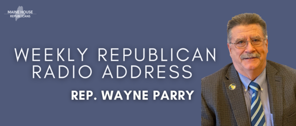 Rep. Parry - Radio Address