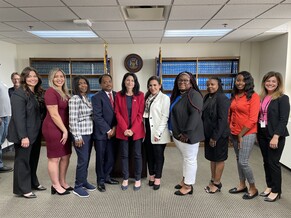 AG Nessel and Wayne county job court team members