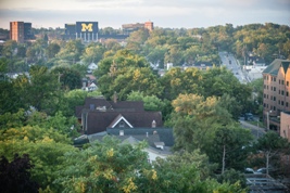 Ann Arbor and the U-M stadium