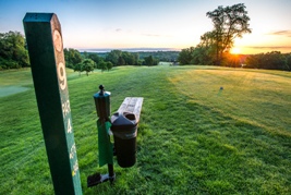 Huron Hills Golf Course sunrise