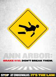 Ann Arbor Crosswalk Safety Campaign Ad