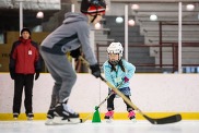 Hockey lessons at Veterans Memorial Ice Arena