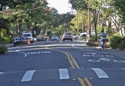 On-street cycling