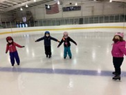 Veterans Memorial Park Ice Arena skating kids