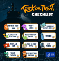 CDC Halloween Checklist